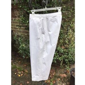 Westbound- Light  Khaki Cropped Pants- 10